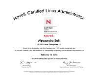 Novell Certified Linux Administrator